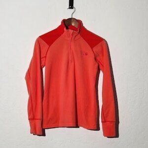 Mountain Hardware Women's Fleece 1/4 Zip Pullover Sweater Size Small